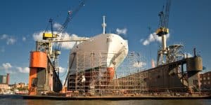 Trockendock in Hamburg